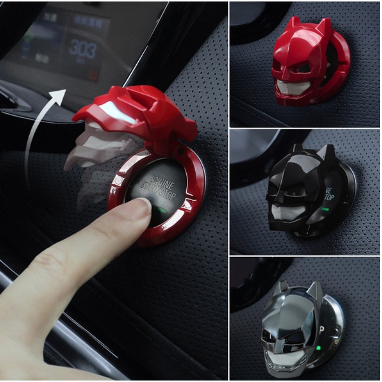 Engine Start/Stop Button Cover, Push to Start Button Cover Universal