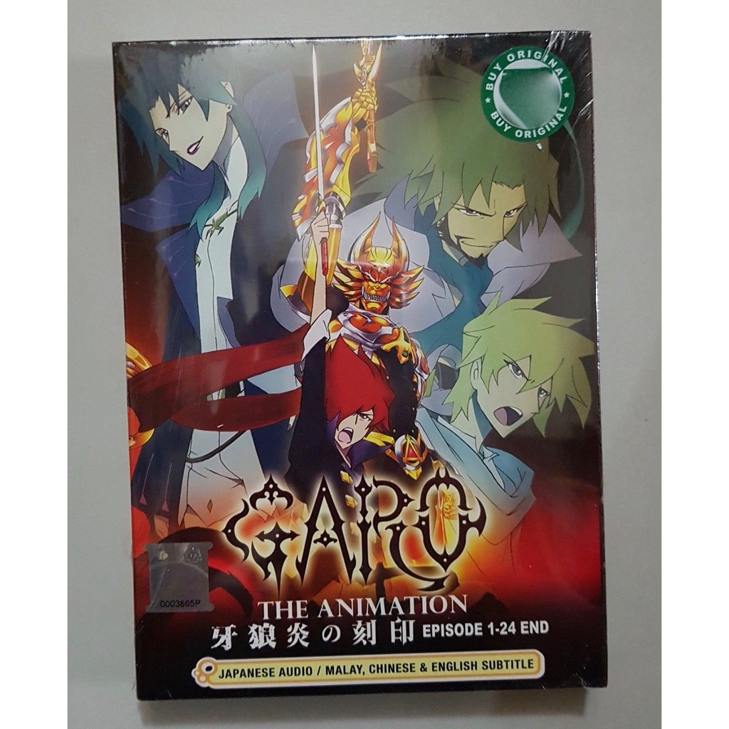 Garo: The Animation (TV 1 - 24 End) DVD | Shopee Malaysia