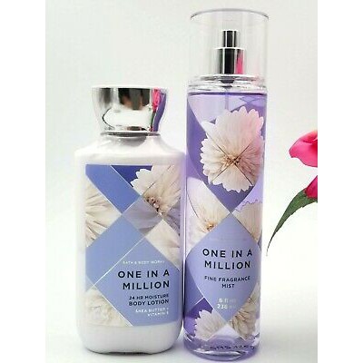 Mina95 Auth Bath Body Works Body Scent Bath Body Works One In A Million Shopee Malaysia