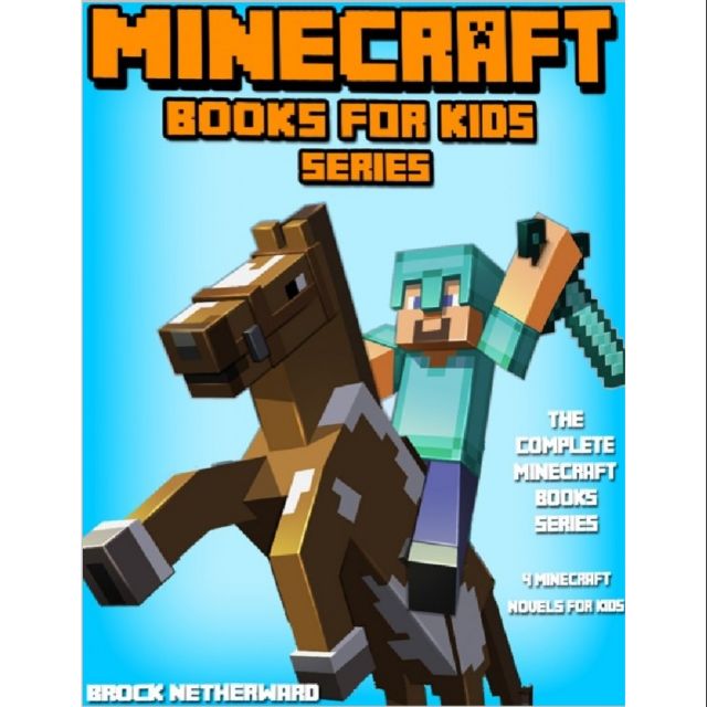 Minecraft Books For Kids Series Shopee Malaysia