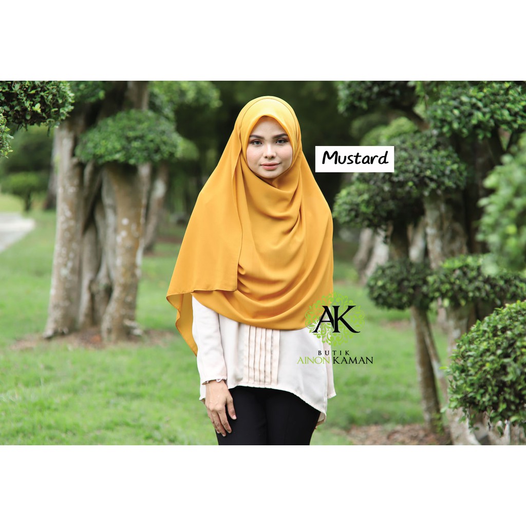 Shawl Zulaikha By Ainonkaman Shopee Malaysia