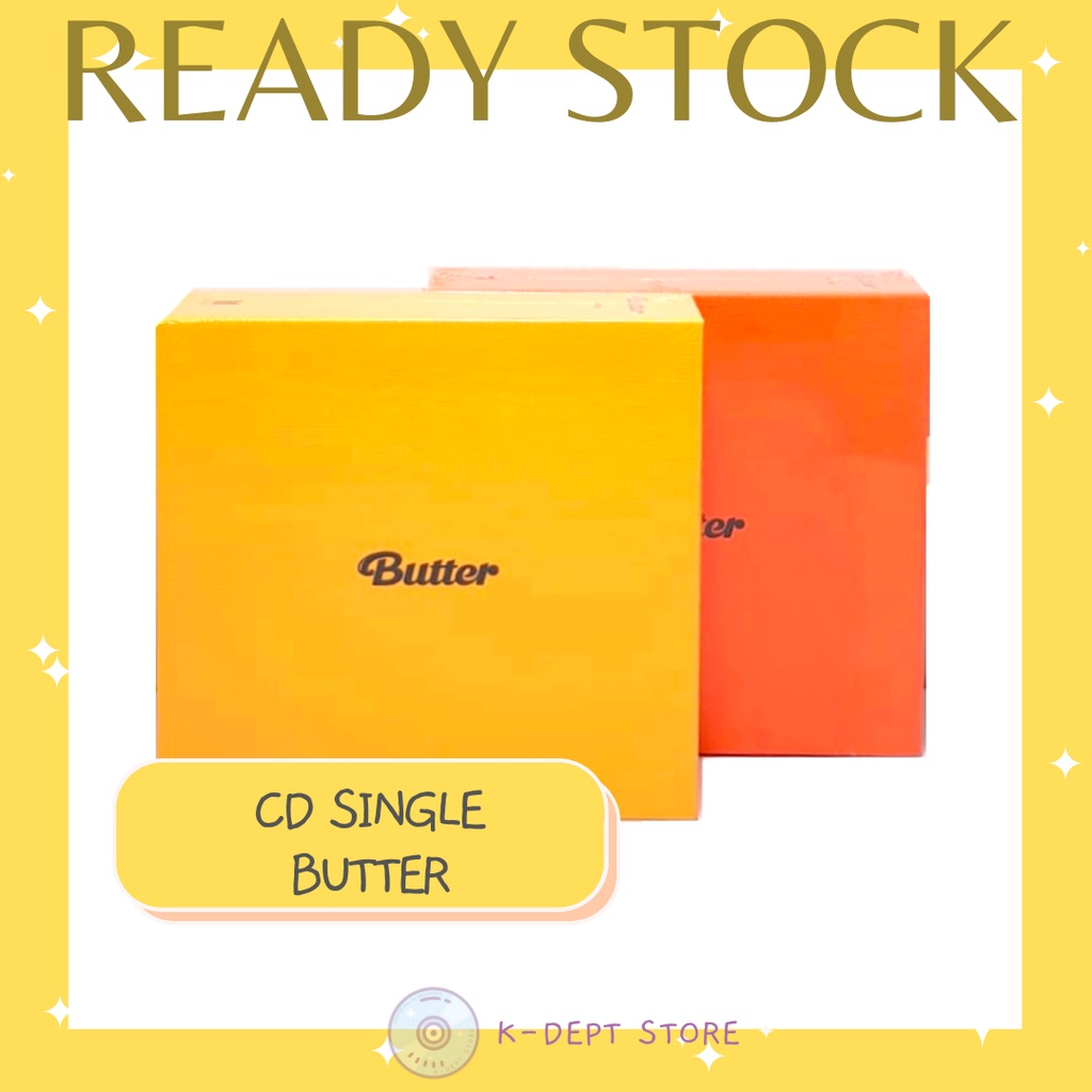 Bts BUTTER CD SINGLE ALBUM Shopee Malaysia