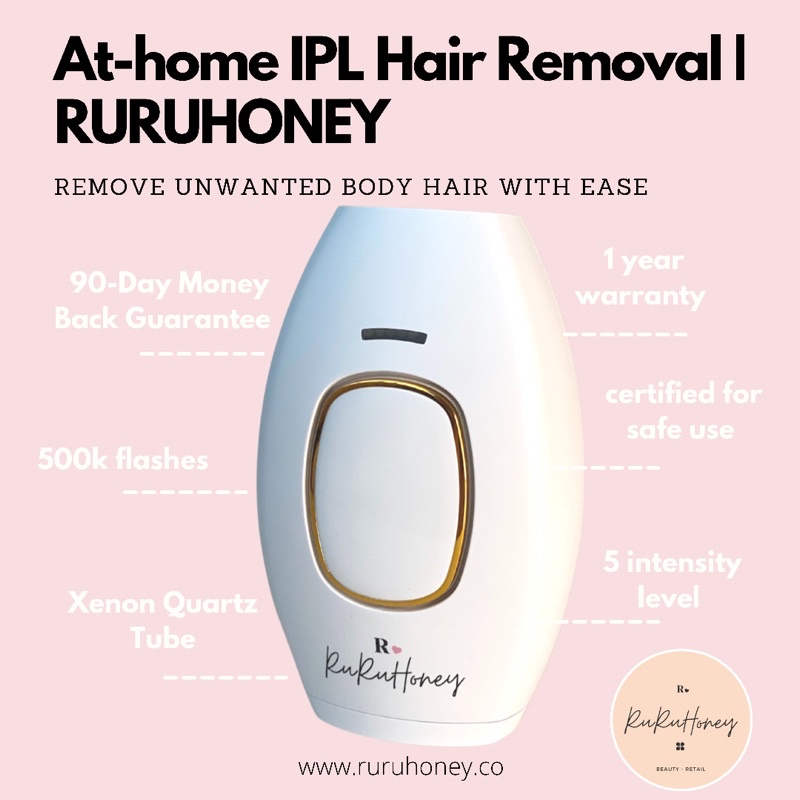 At-Home IPL Laser Hair Removal | RURUHONEY (12 months warranty) | Shopee  Malaysia