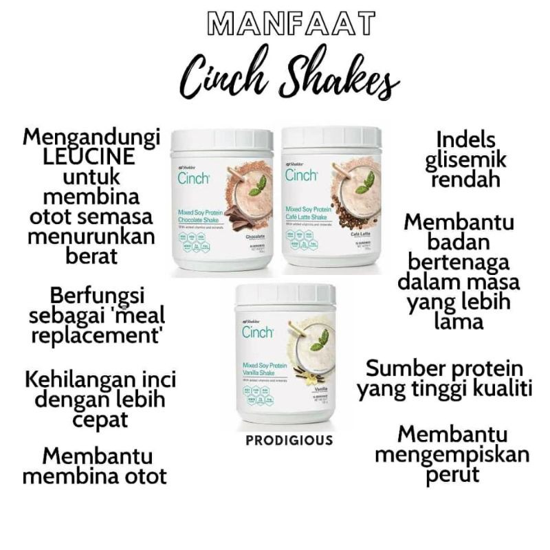 Shaklee Cinch Shake Free Shipping Shopee Malaysia