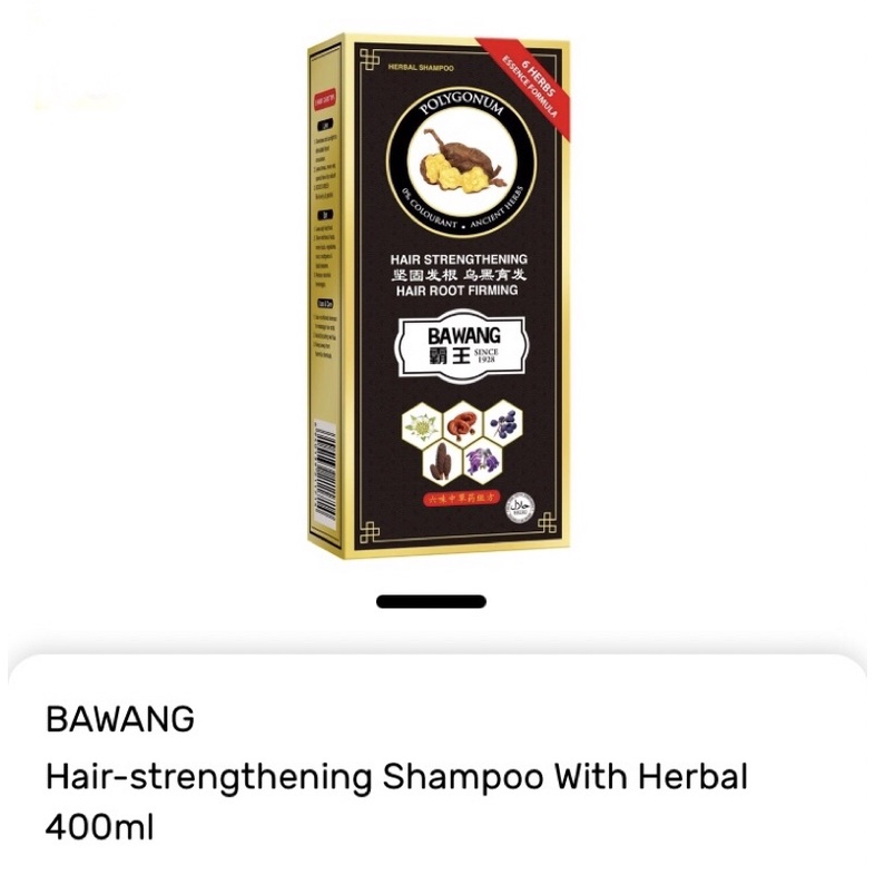 BAWANG HAIR STRENGTHENING SHAMPOO WITH HERBAL 400ml ( shampo penguat rambut ) Shopee Malaysia