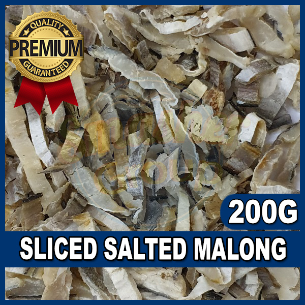 Ikan Masin Isi Malong Kering | Sliced Salted Mayong Smasher Seafood | 鳗鱼干 麻鱼肉 75g / 200g