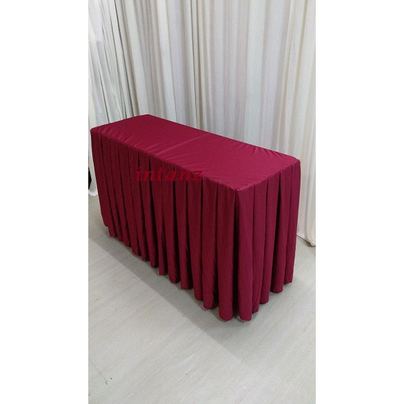 Skirting meja banquet 3x1 5 JC Shopee Malaysia