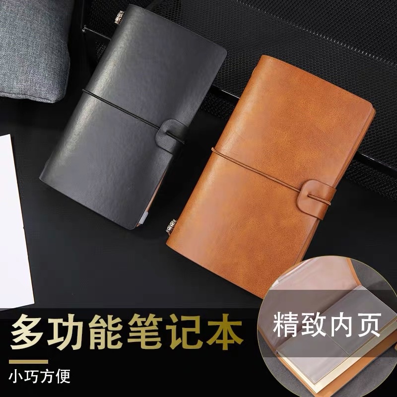 Leather Traveler Notebook Travel Diary Journal Planner "Personal Size"