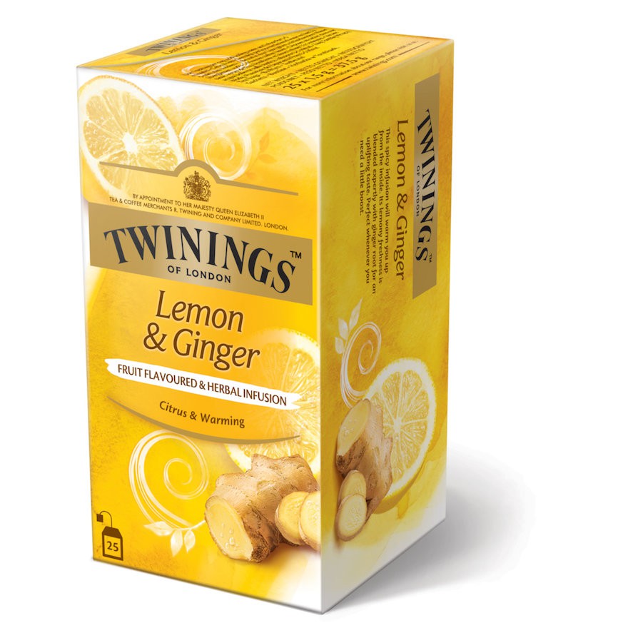 Twinings Lemon & Ginger Tea (25 Bags) - Citrus&Warming | Shopee Malaysia