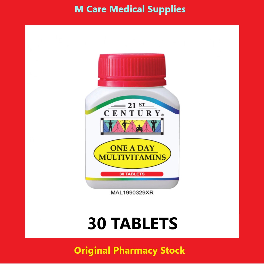 21ST CENTURY ONE A DAY MULTIVITAMINS 30'S