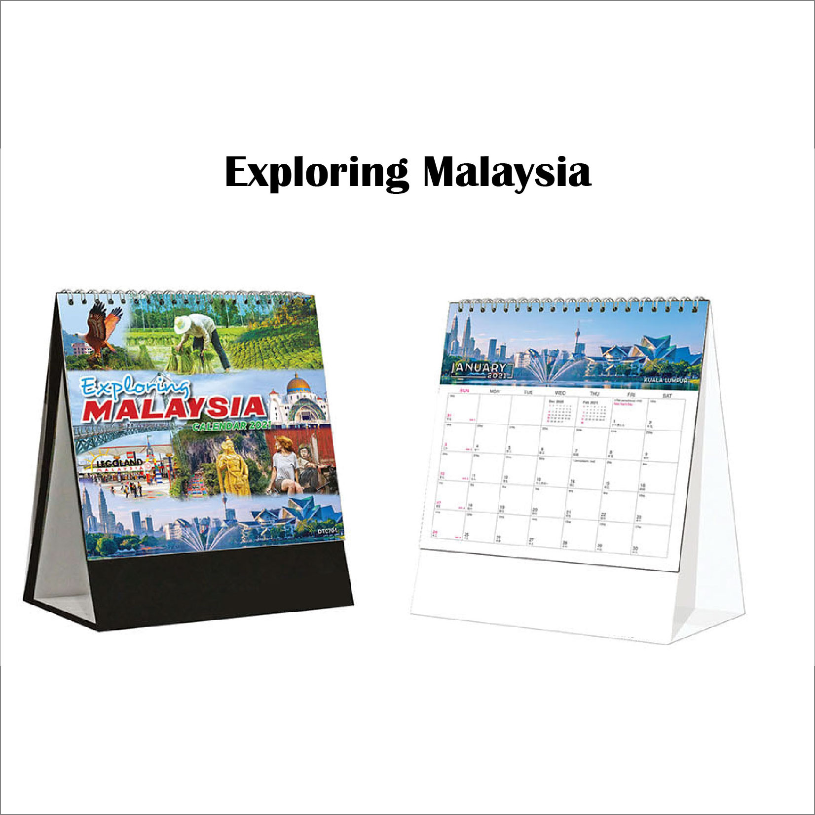 2021 Malaysia Public Holiday With Lunar Islamic Date Desk Calendar Shopee Malaysia