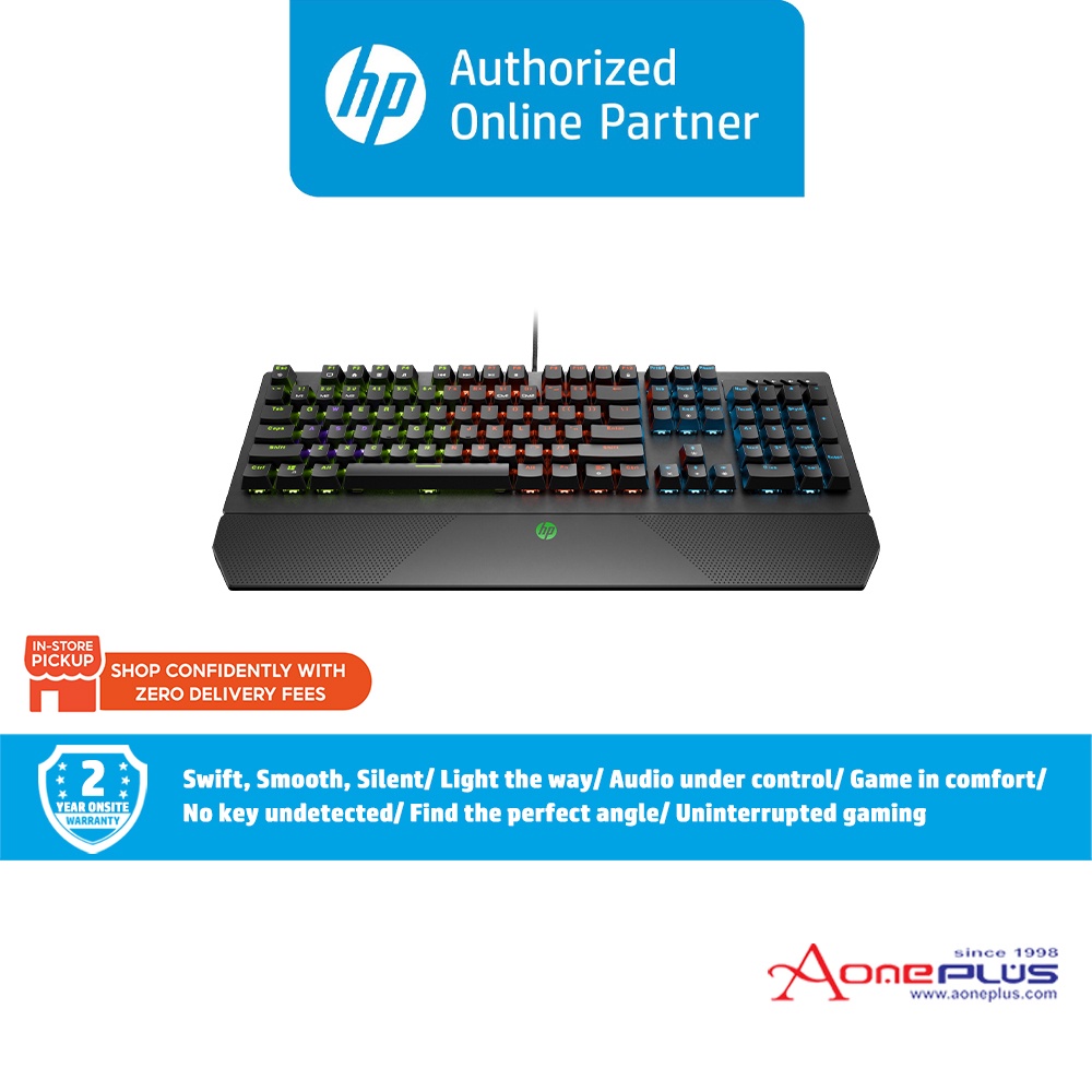 HP 800 Pavilion Gaming Keyboard - 5JS06AA#UUF | Shopee Malaysia