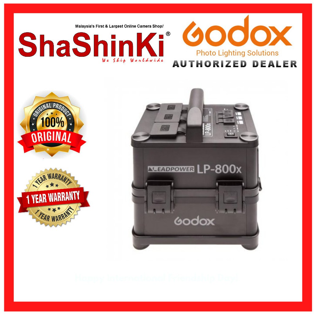 GODOX LP800x Lithium Ion Power Inverter (Portable Battery Pack