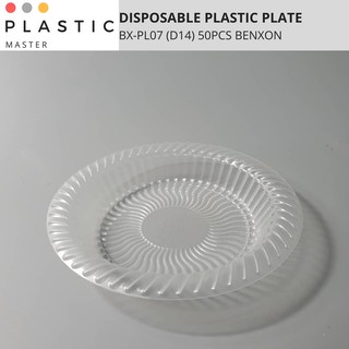 Disposable Plastic Plate Party Plate Pinggan Pakai Buang 7 Inch 9 Inch And 10 Inch Shopee Malaysia