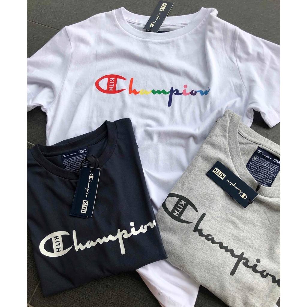 champion kith tee