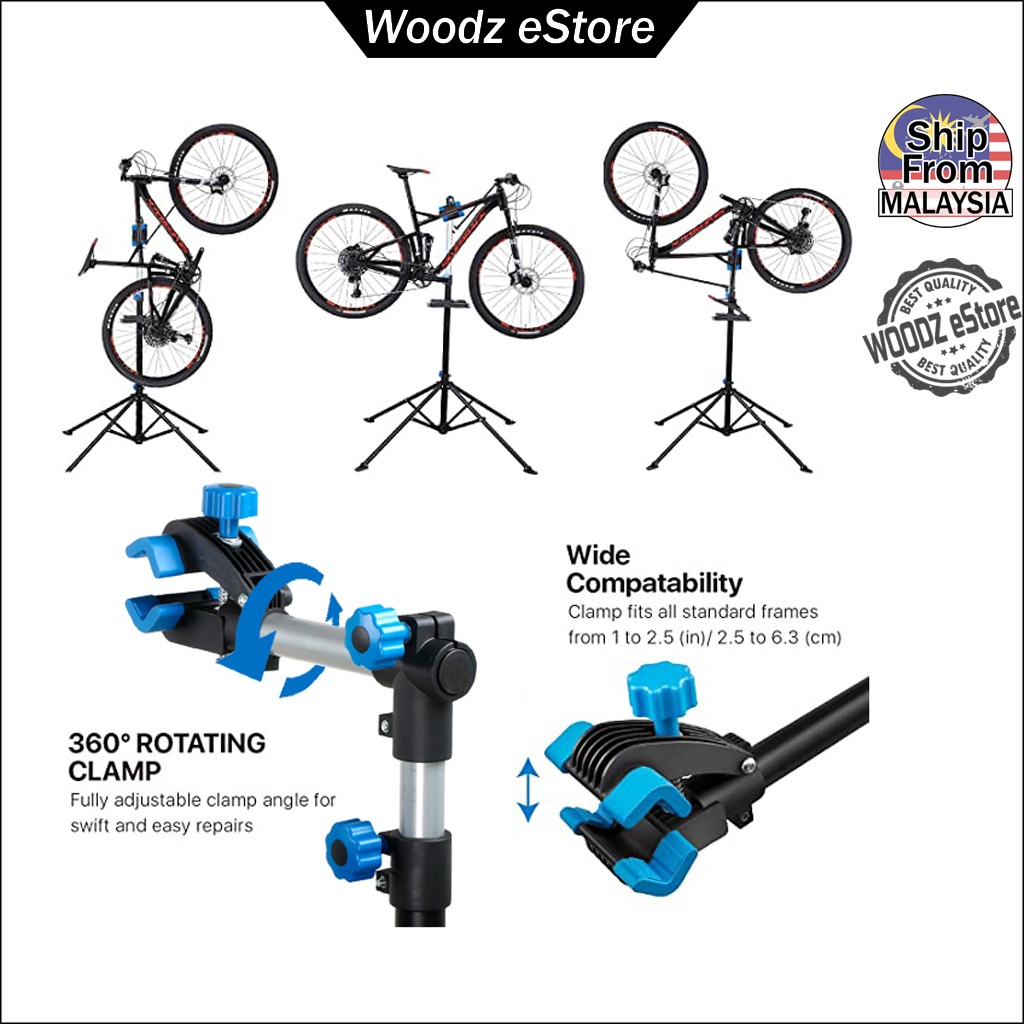 [Woodz] Bicycle Repair Stand Workstation MTB Road Bicycle Repair Rack