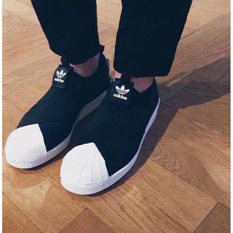 adidas superstar slip on mens sale