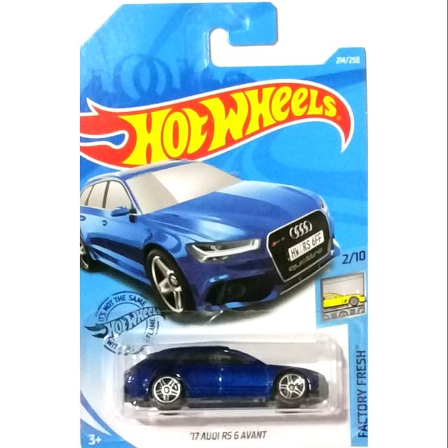 hot wheels 17 audi rs6 avant