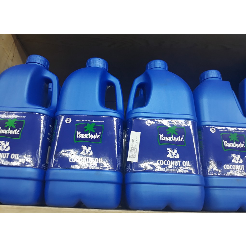 Parachute 100% Pure Coconut 1L (1000ml) Hair Oil Readystock 