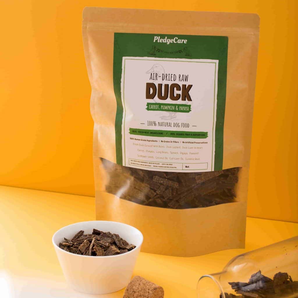 PledgeCare Dog AirDried Food AllergyFriendly Duck (750g 3kg) Shopee Malaysia