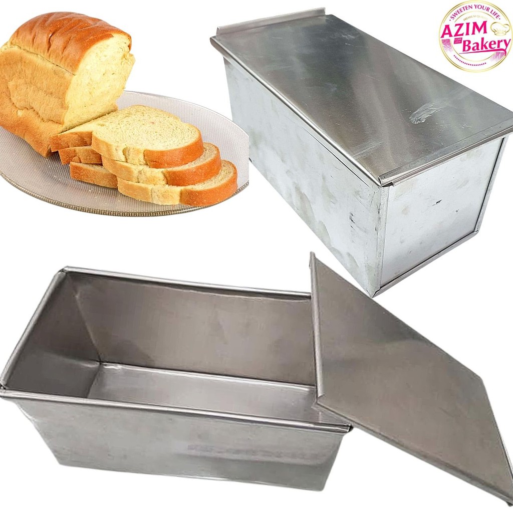 LOYANG ROTI TAWAR TOAST MOULD WITH COVER ALUMINUM FOR LOYANG ROTI TAWAR TOAST MOULD WITH COVER ALUMINUM FOR