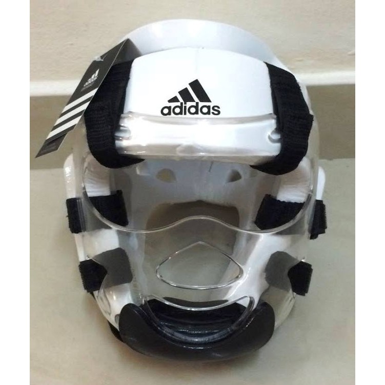 adidas Martial Arts Taekwondo Headgear with Face Shield