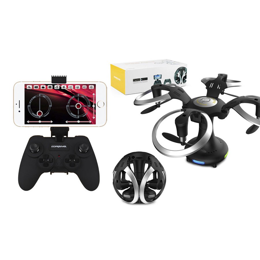 alpha flying ball foldable wifi drone