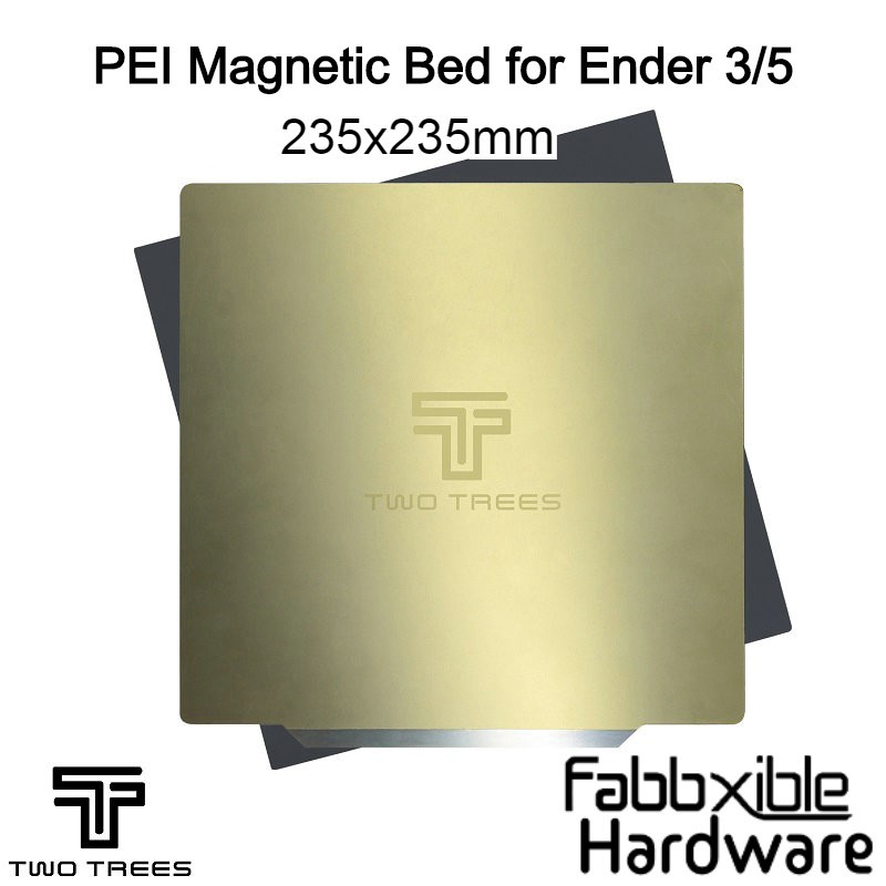 PEI Smooth Bed Upgrade for Ender 3 and Ender 5 (Top and Bottom