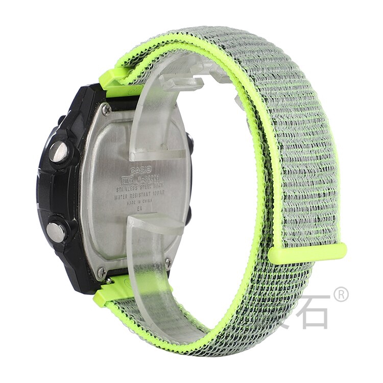 Nylon Watchband Strap Compatible With Casio G Shock Ae 1000 Ae 1300 Ae 10 F108wh W 215 Aeq 110w Aq S810w Aq S800w Shopee Malaysia