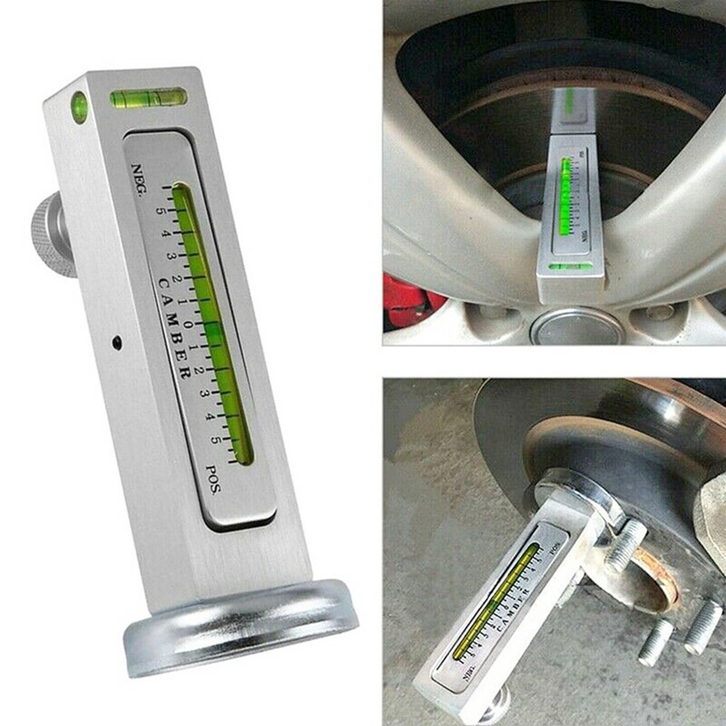 [Local Ready Stock] Adjustable Magnetic Gauge Tool Camber Castor Strut Wheel Alignment Truck Car Pickup