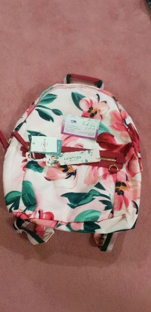 large paintbox flowers aster backpack