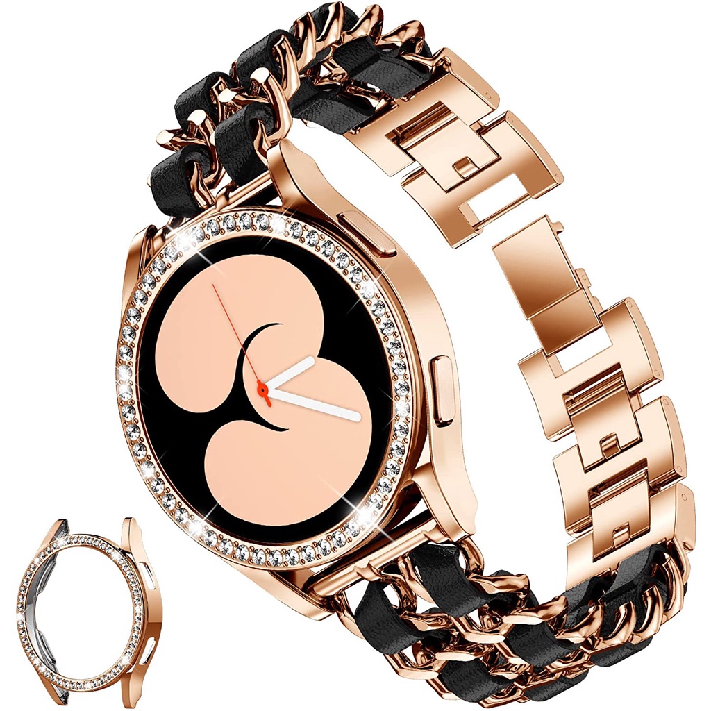 bling-case-strap-for-samsung-galaxy-watch-4-40mm-44mm-women-stainless