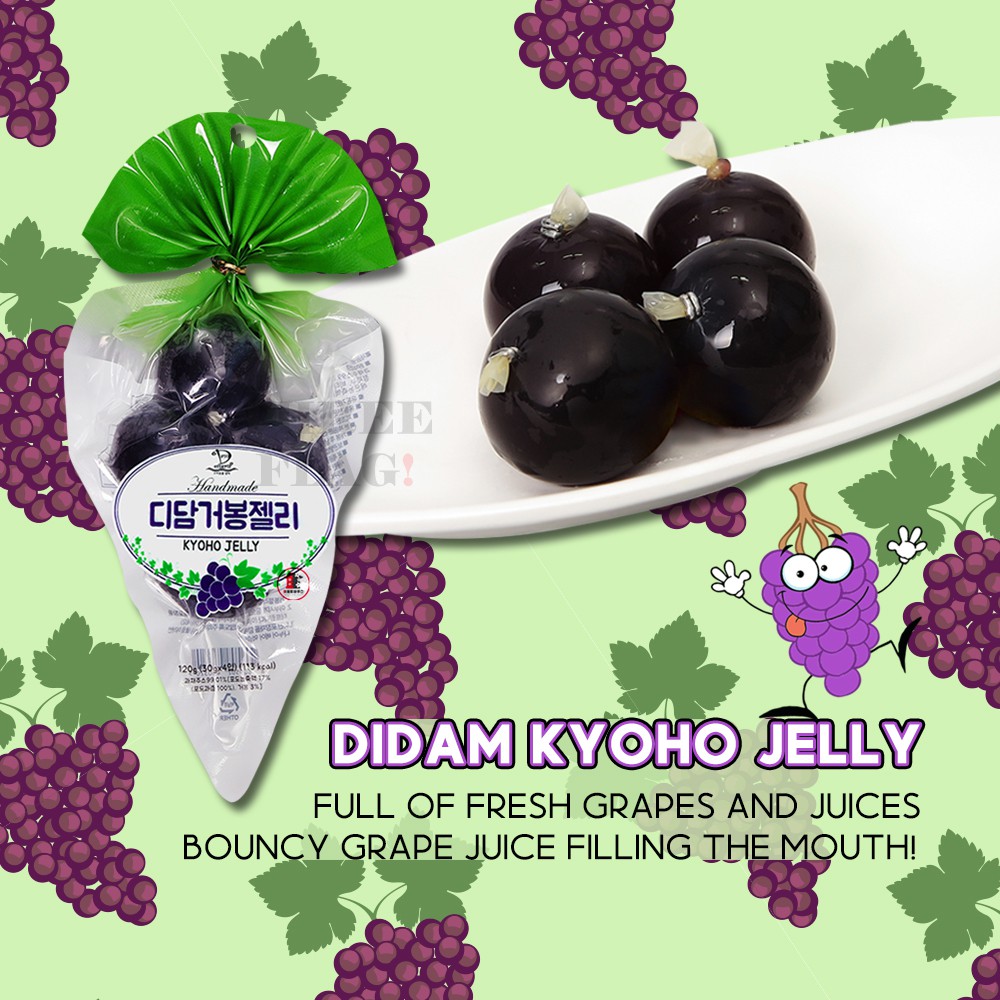 Didam Kyoho Grape Jelly Korea 1g 30gx4pcs Expiry Date May 21 Shopee Malaysia