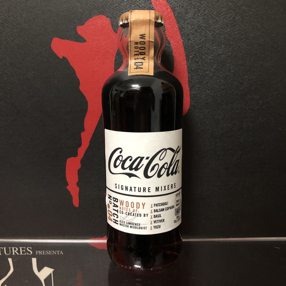 Coca Cola Collection ： UK 2019 Coca Cola Signature Mixers Glass Bottle