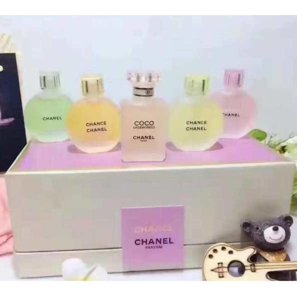 chanel chance travel set