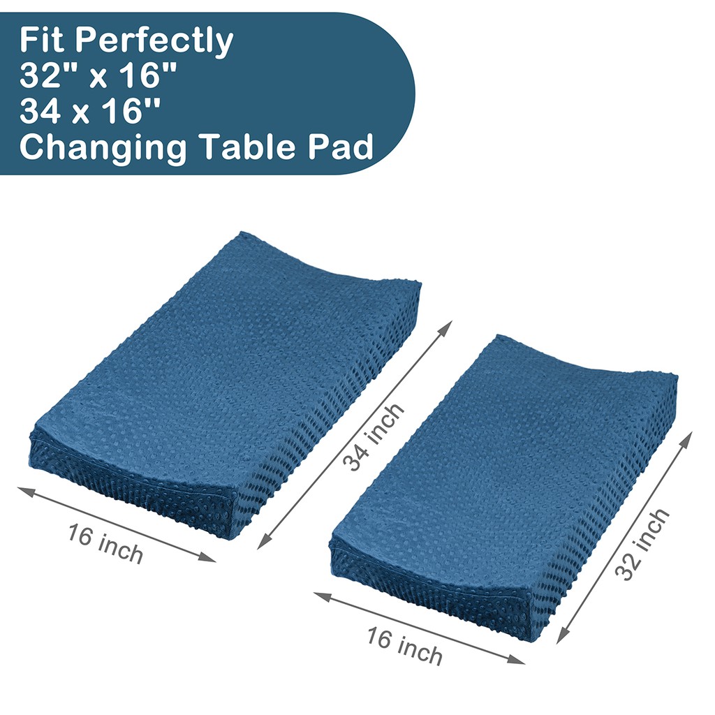 34 inch changing pad