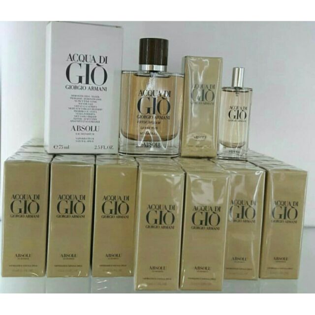 acqua di gio absolu travel size