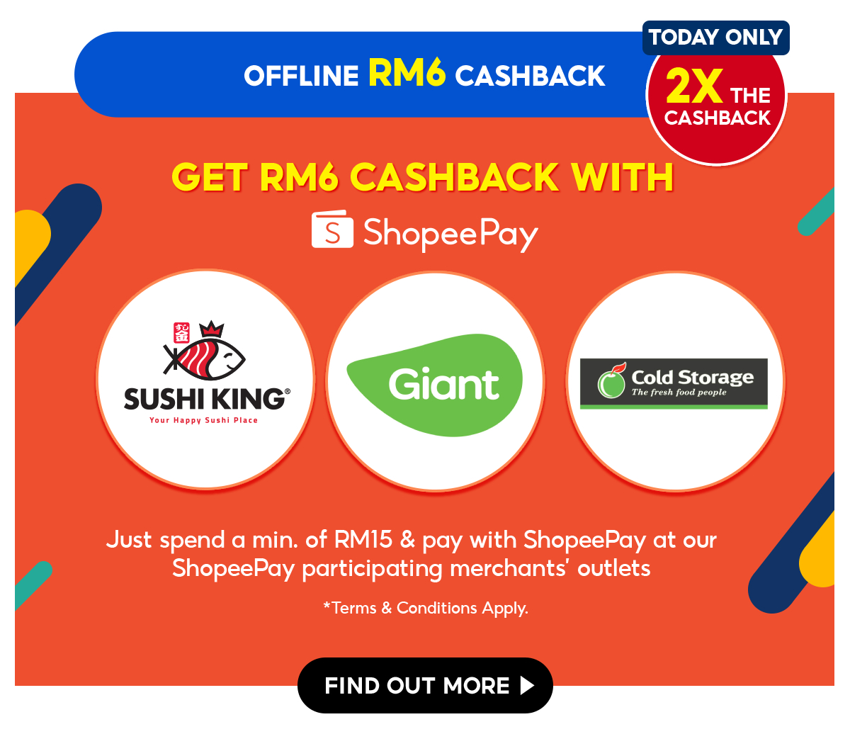 Shopeepay Day 2021 1 Sen Shopeepay Vouchers With Rm10 Cashback Shopee Malaysia