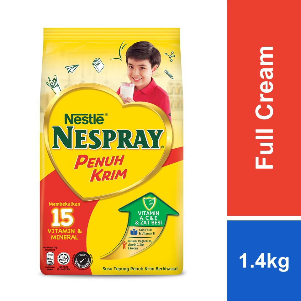 Nespray Milk Powder Full Cream 1.4kg | Shopee Malaysia