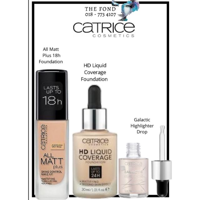 catrice matte foundation