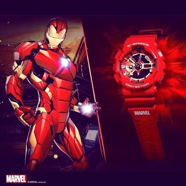 g shock iron man limited edition