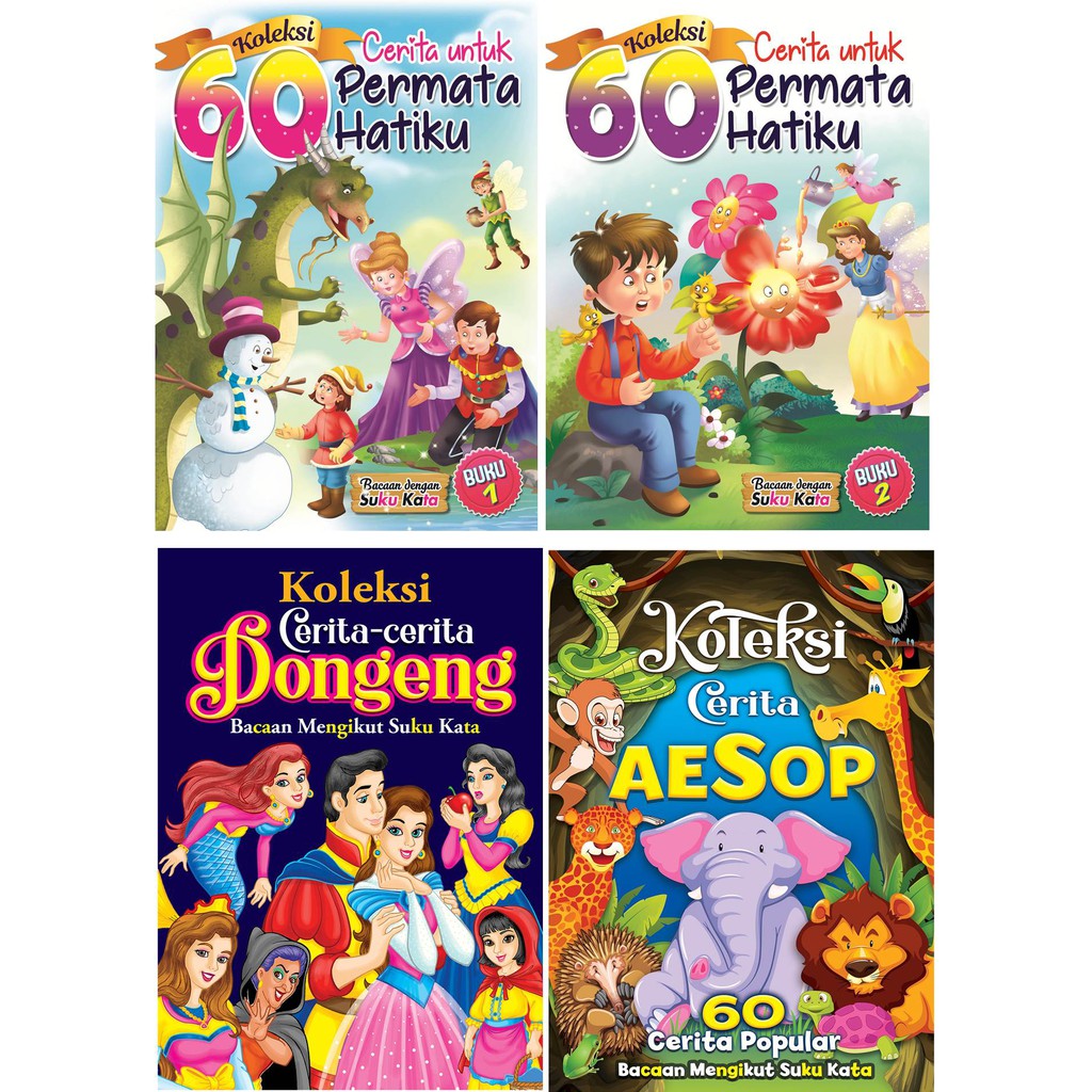 Buku cerita isi masa lapang Koleksi cerita aesop Koleksi cerita 
