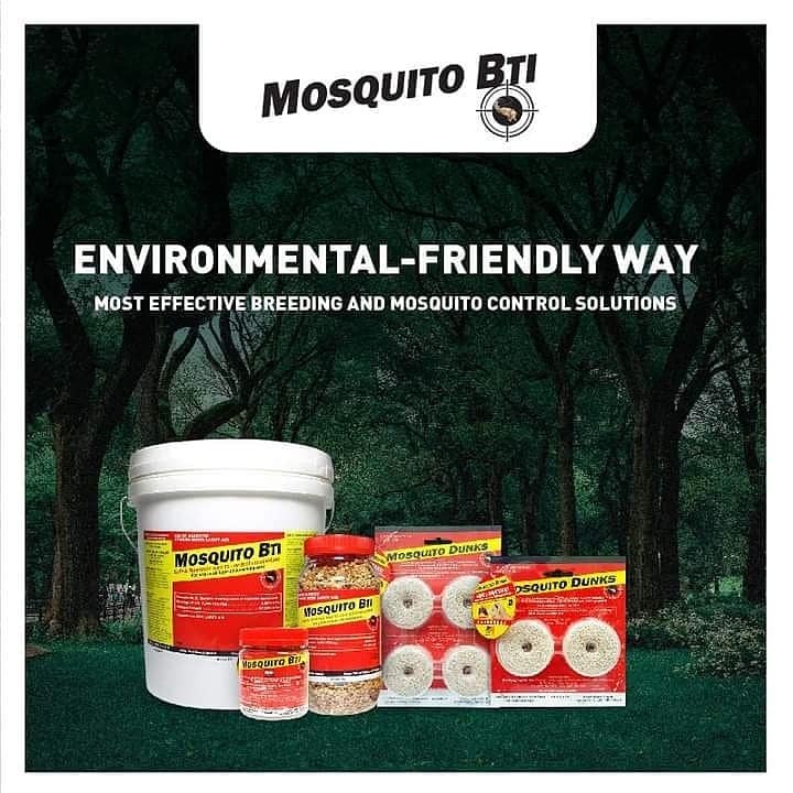 Mosquito Dunk & Bti / Racun Serangga Nyamuk Bti / 蚊子BTI生物蚊子控制 | Shopee ...