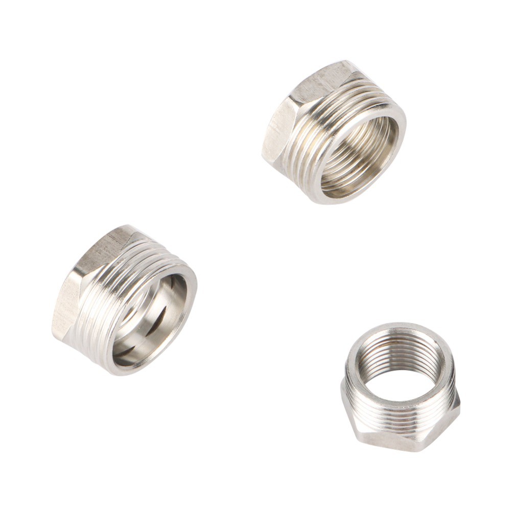 2pcs Stainless Steel 1 2 3 4 Bsp Female To 3 4 1 Male Thread Reducer Joint Shopee Malaysia