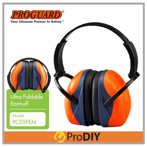 PROGUARD PC05FEM / PC06SE ULTRA Fordable EAR MUFF Ear Protection Ear