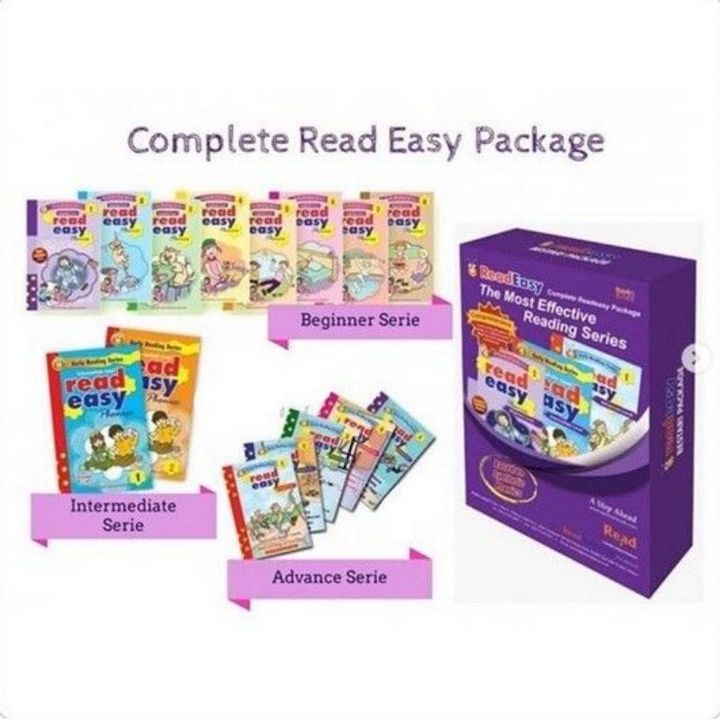 Set Kids Book Buku Budak School English Read Easy ( Complete Set ...