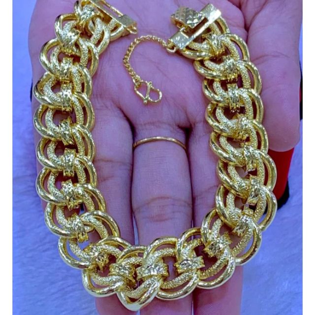 Gelang tangan coco candy dewasa lebar 1 80cm emas bangkok Gelang tangan coco candy dewasa lebar 1 80cm emas bangkok
