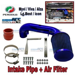 AIR INTAKE RACING &POWER BOOM TITANIUM PIPE YAMAHA NVX & N 