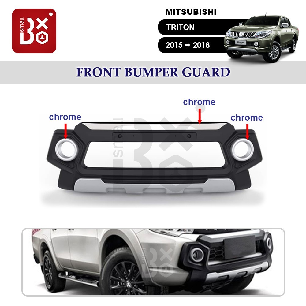 Mitsubishi Triton 20152018 Front Bumper Guard / Front Styling Bar