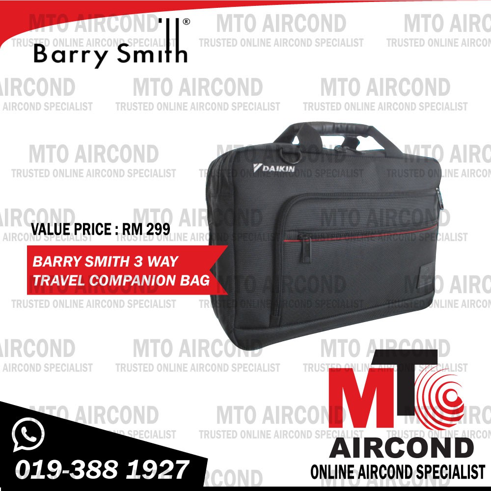 barry smith 3 in 1 luggage